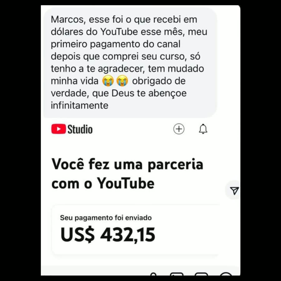 Print de resultado enviado por aluno