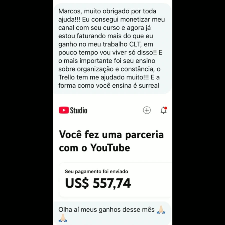 Print de resultado enviado por aluno